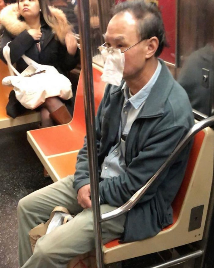 Be Careful Which Mask You Wear on the Subway Be Careful Which Mask You Wear on the Subway