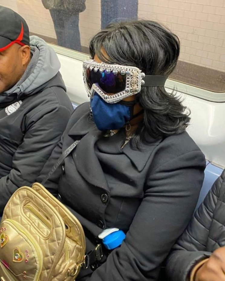 Be Careful Which Mask You Wear on the Subway Be Careful Which Mask You Wear on the Subway