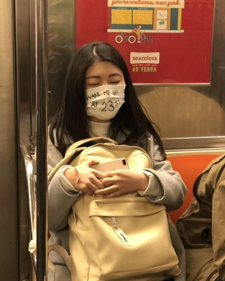 Be Careful Which Mask You Wear on the Subway Be Careful Which Mask You Wear on the Subway