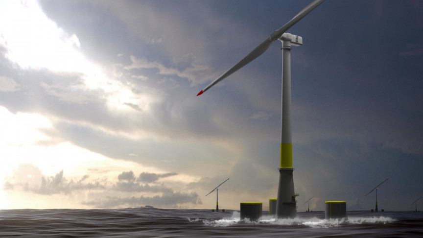 Two bladed floating wind turbines capable of withstanding cyclones will be deployed by 2024 - Vimarsana News