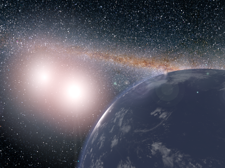 Kepler-35a and b-a Star-Wars-like planetary system Tatooine-like Planet