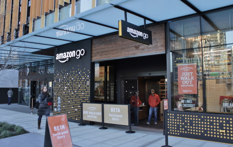 Amazon Go store in Seattle Amazon Go store in Seattle