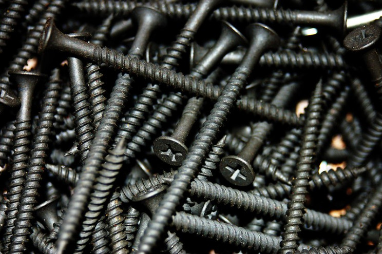 different types of screws