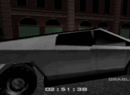 There Is Now a Video of Tesla's Cybertruck in Golden Eye 007