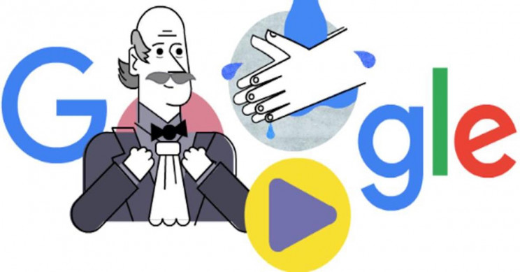 Friday's Google Doodle Honors Doctor Who Proved Hand Washing Saves Lives