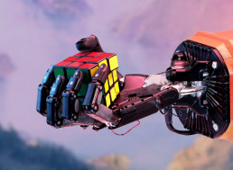 A Human-like Robotic Hand is Able to Solve the Rubik's Cube