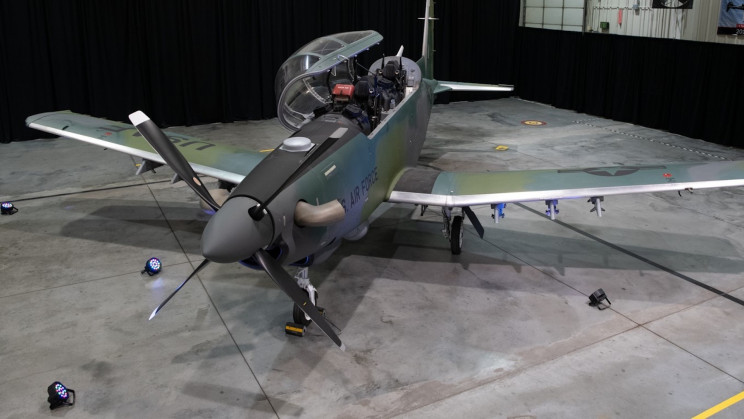 US Air Force's First AT-6E Wolverine Aircraft Will Not Fight