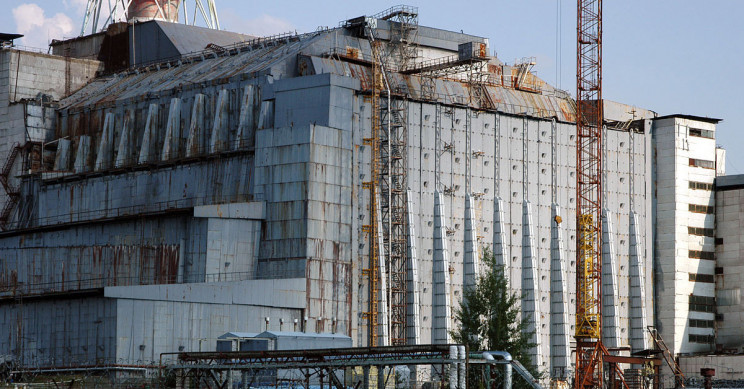 The Chernobyl 'Sarcophagus' Housing The Nuclear Reactor That Melted Down In 1986 The Chernobyl 'Sarcophagus' Housing The Nuclear Reactor That Melted Down In 1986