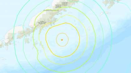 8.2 Magnitude Earthquake off Alaska Triggers Tsunami Warning