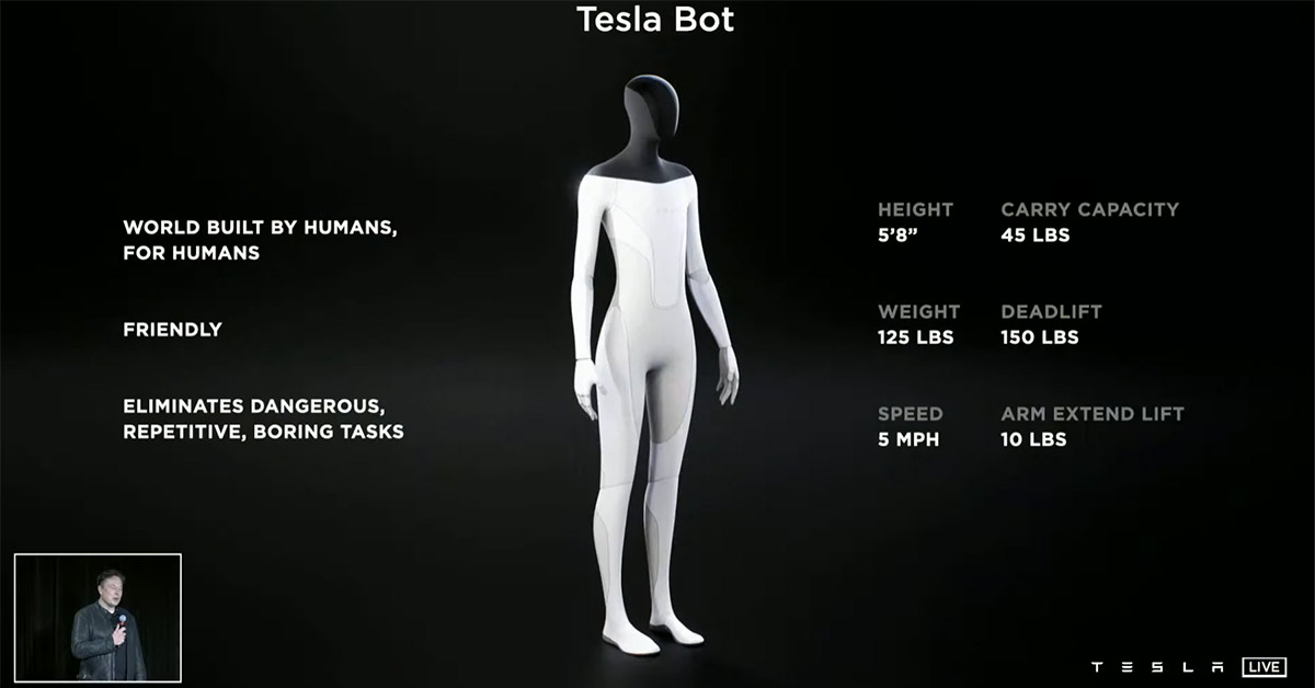 Tesla Bot Stats Tesla Bot Stats