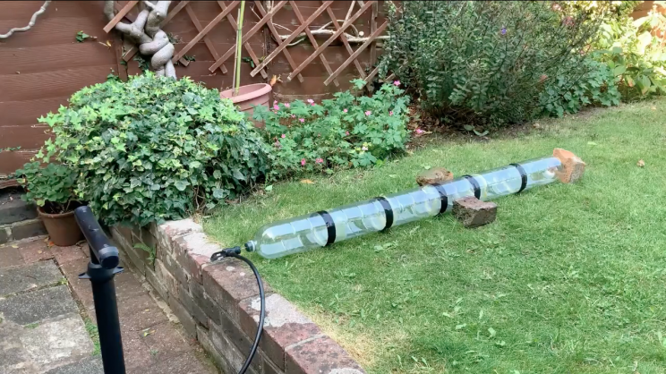 Engineering Student Launches 100 MPH Water Rocket Engineering Student Launches 100 MPH Water Rocket