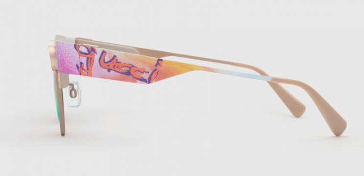 Spectacles Gucci Edition Side view of Spectacles