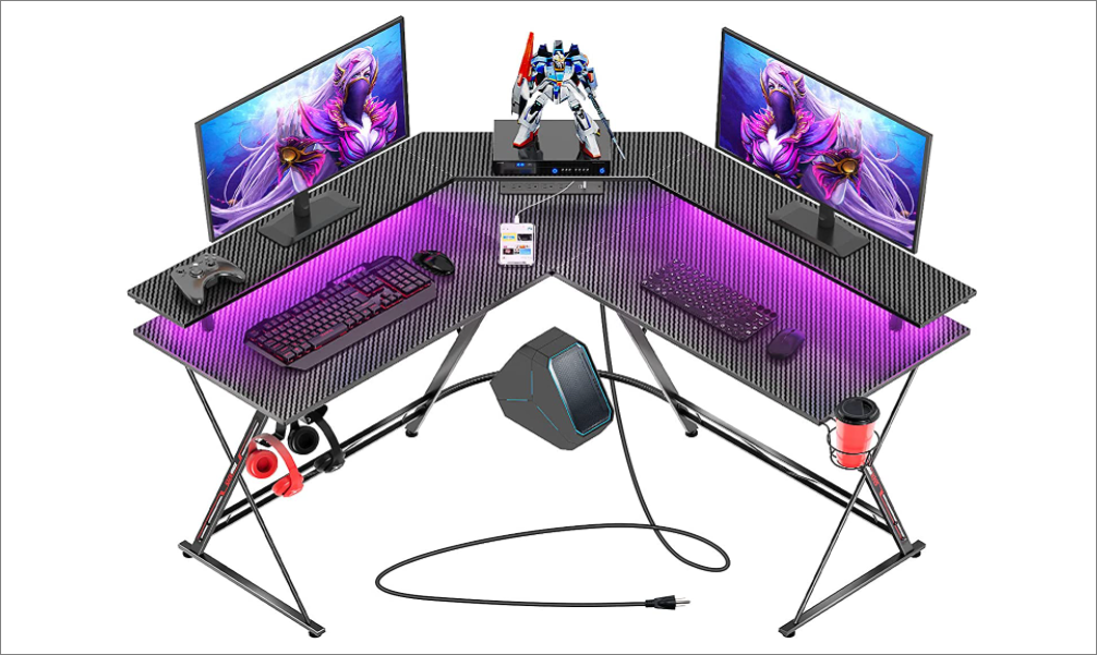 Seven Warrior LED Gaming Desk LED gaming desk