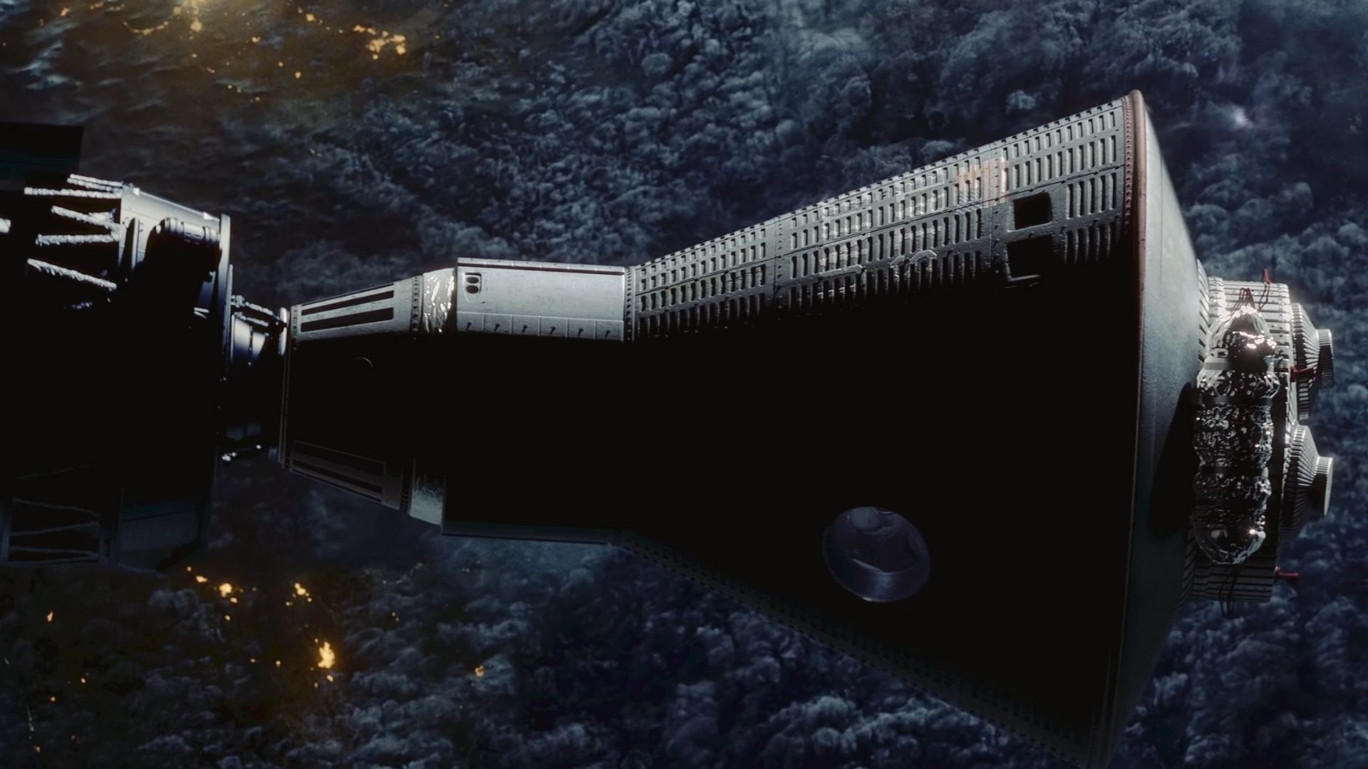 skyhook space debris clean up