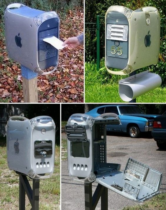 reuse old stuff mac mailboxes