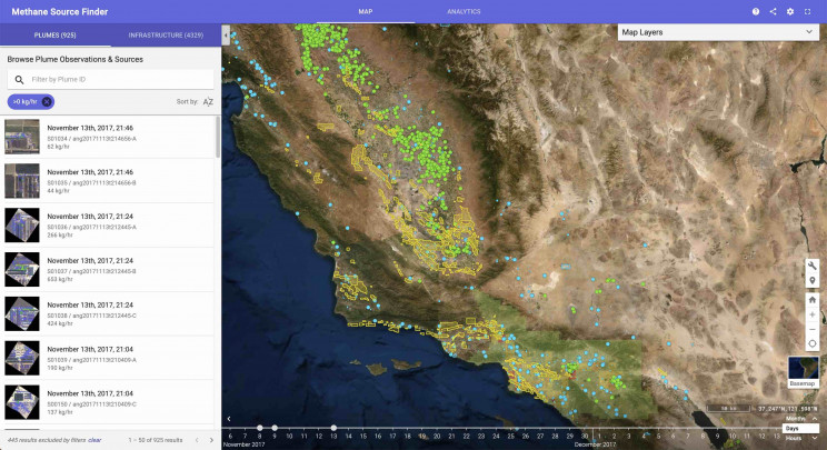 A Third of California's Methane Is Directly Derived from a Handful of 'Super-Emitters' A Third of California's Methane Is Directly Derived from a Handful of 'Super-Emitters'