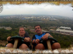 This Guy Caught a Stranger's Phone on a Roller Coaster