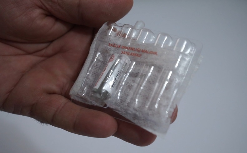 milking scorpions vials