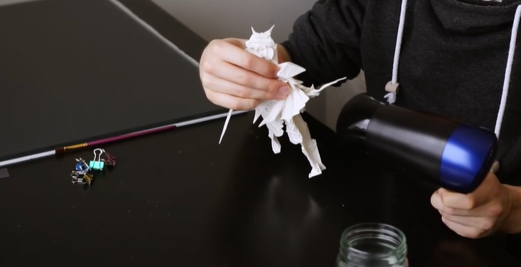 diy origami samurai dry