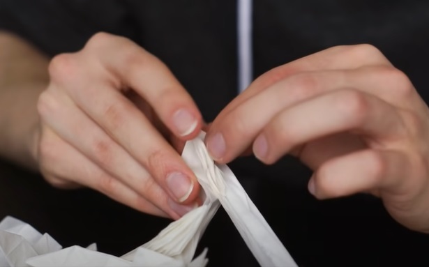 diy origami samurai fingers