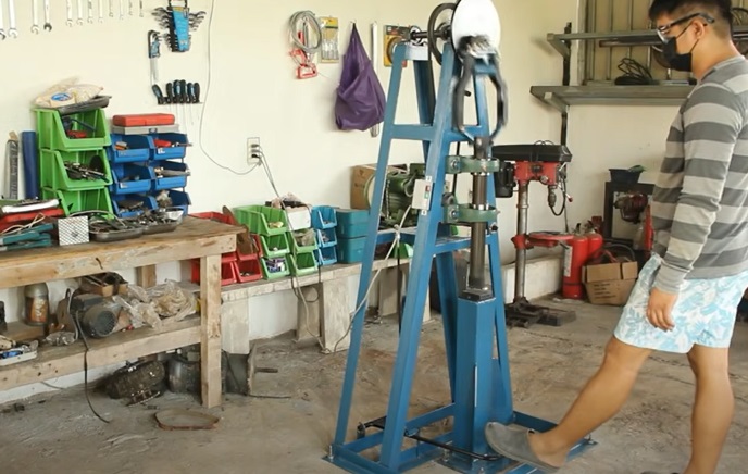diy power hammer complete