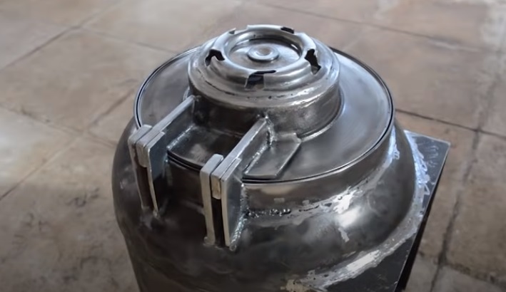 diy tie advanced burner hinge