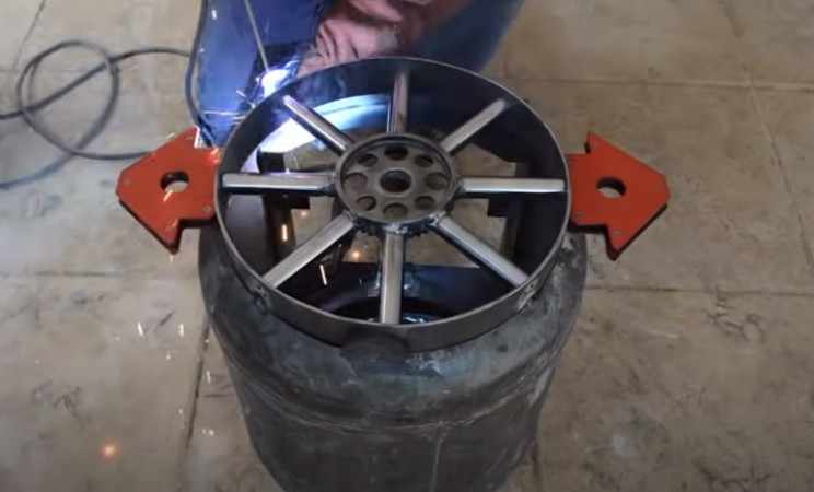 diy tie burner weld cockpit
