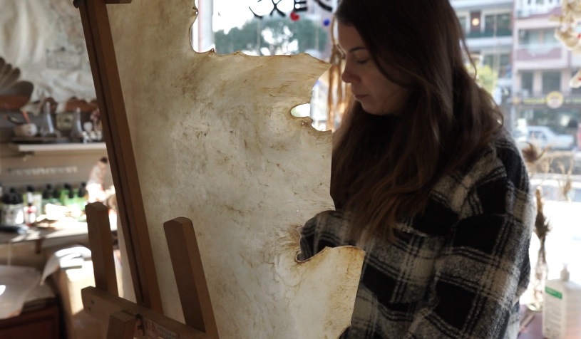 parchment making ready