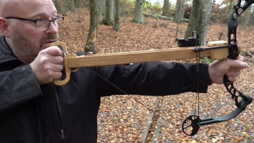 Guy Creates Modern Bow Which Makes Archery Much Easier Than Before