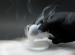 Chemist Dips a Ball in Titanium Tetrachloride To Make the World's 'Smokiest' Ball