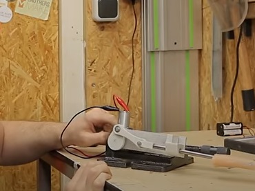 diy chicken pusher motor mech