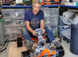 3D Printing an Electric Human-Sized LEGO Go-Kart