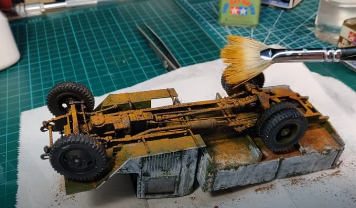 diy truck model aging