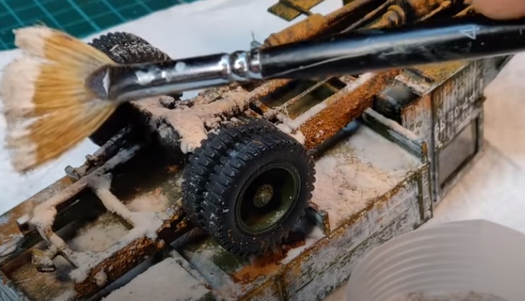 diy truck snow effect
