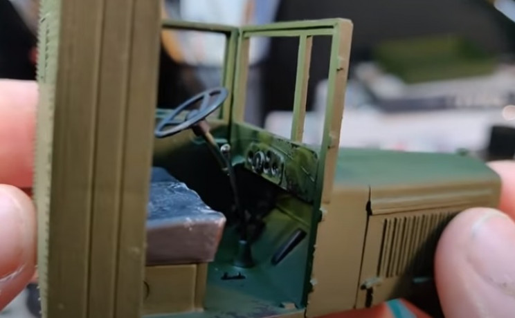 model truck cabin details