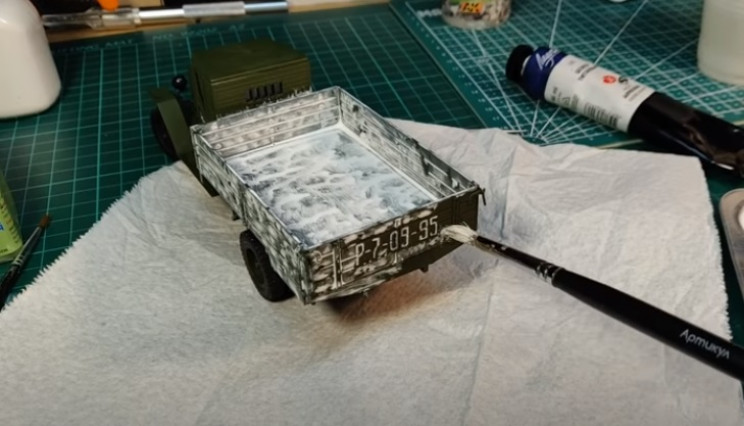 diy truck camouflage