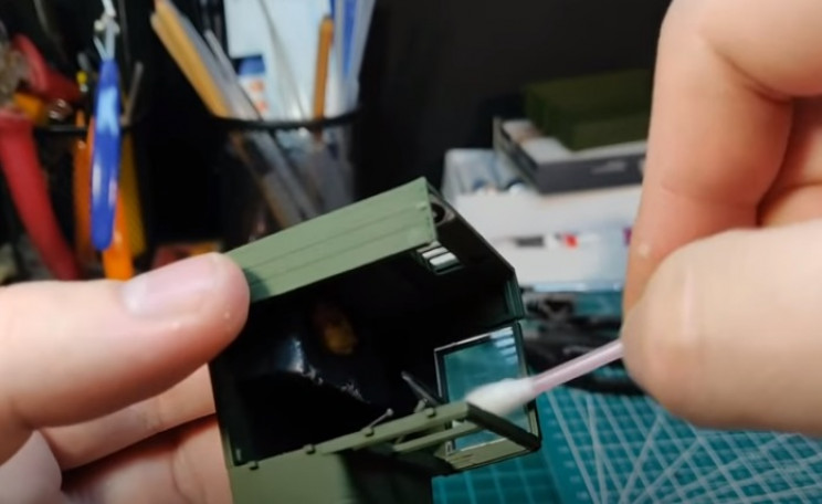 diy truck model add glazing