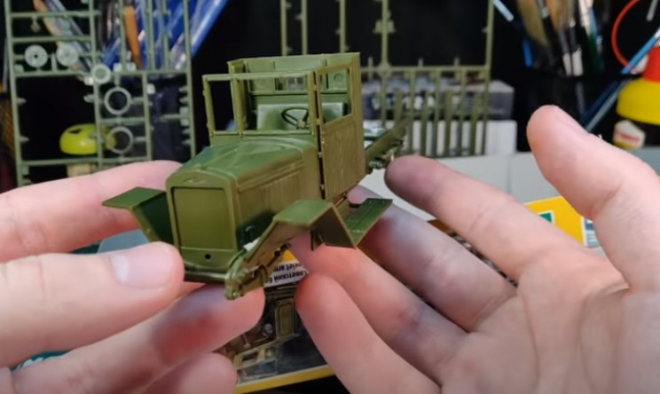 model truck complete assembly