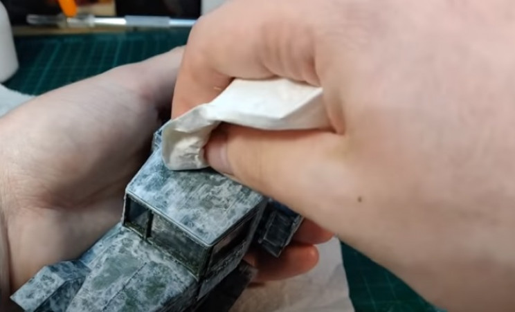 truck camouflage tissue paper