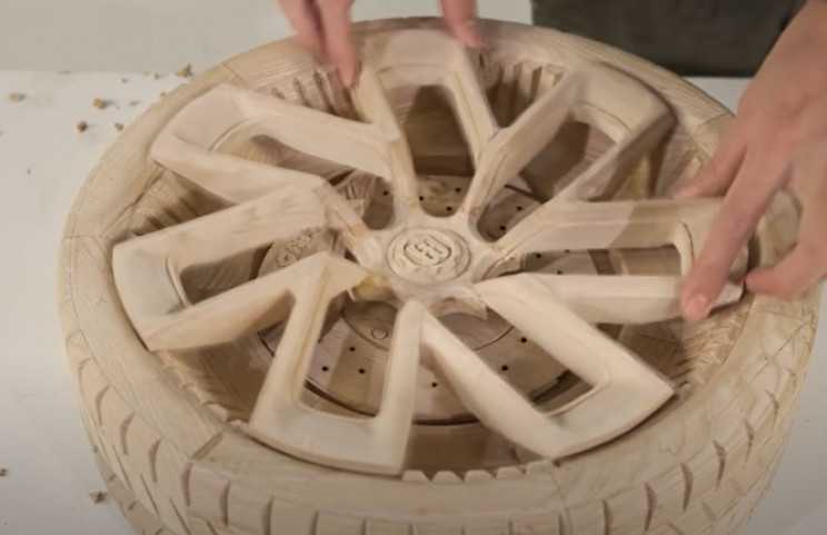 diy wooden bugatti complete wheels