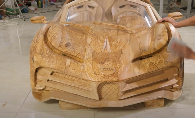 diy wooden bugatti polish