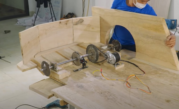 diy wood bugatti fenders