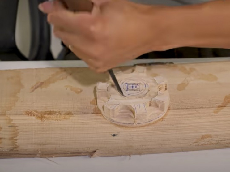 diy bugatti wood hubs