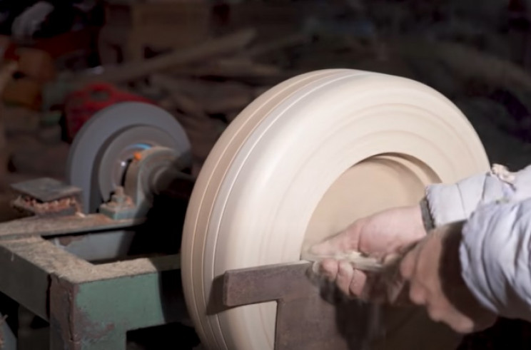 diy wood bugatti wheel tires