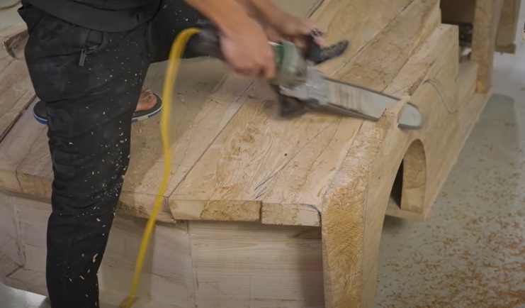 diy wood bugatti chainsaw
