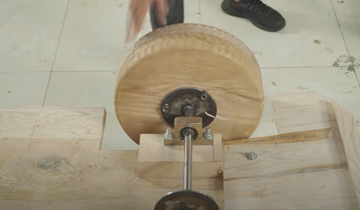 diy carved bugatti mount wheels