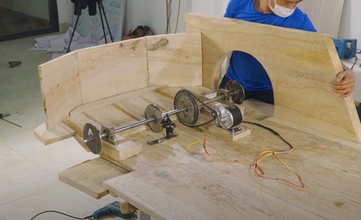 diy wood bugatti fenders