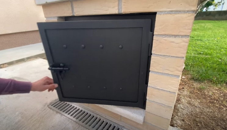 diy sink door