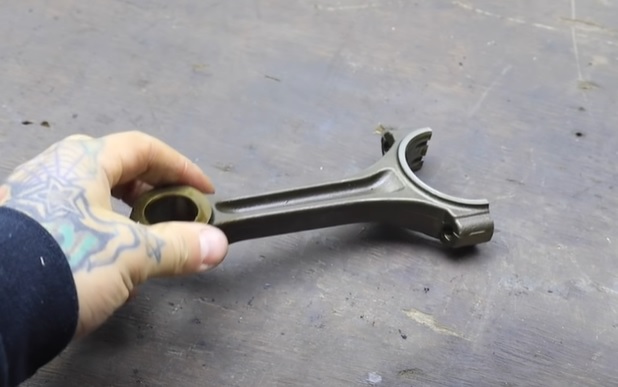 diy slingshot from piston