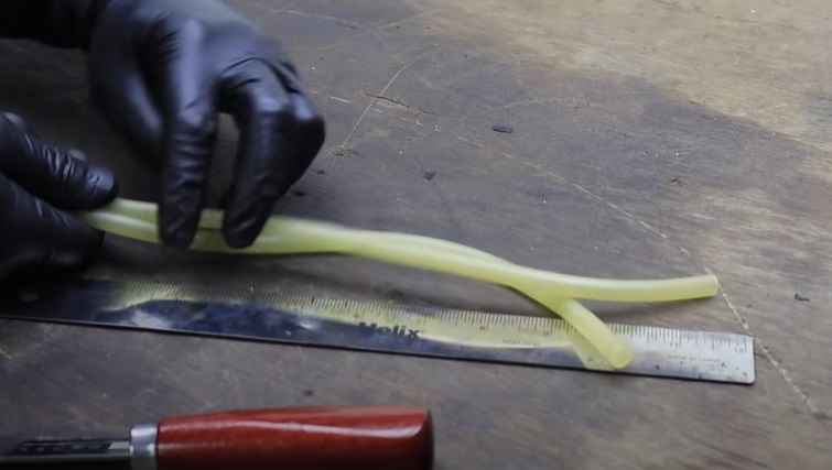 diy piston slingshot rubber tubing